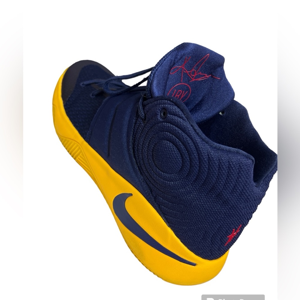 Nike Kyrie 2 “Cavs” Midnight Navy Yellow Mens| 13 Basketball Shoes 819583-447